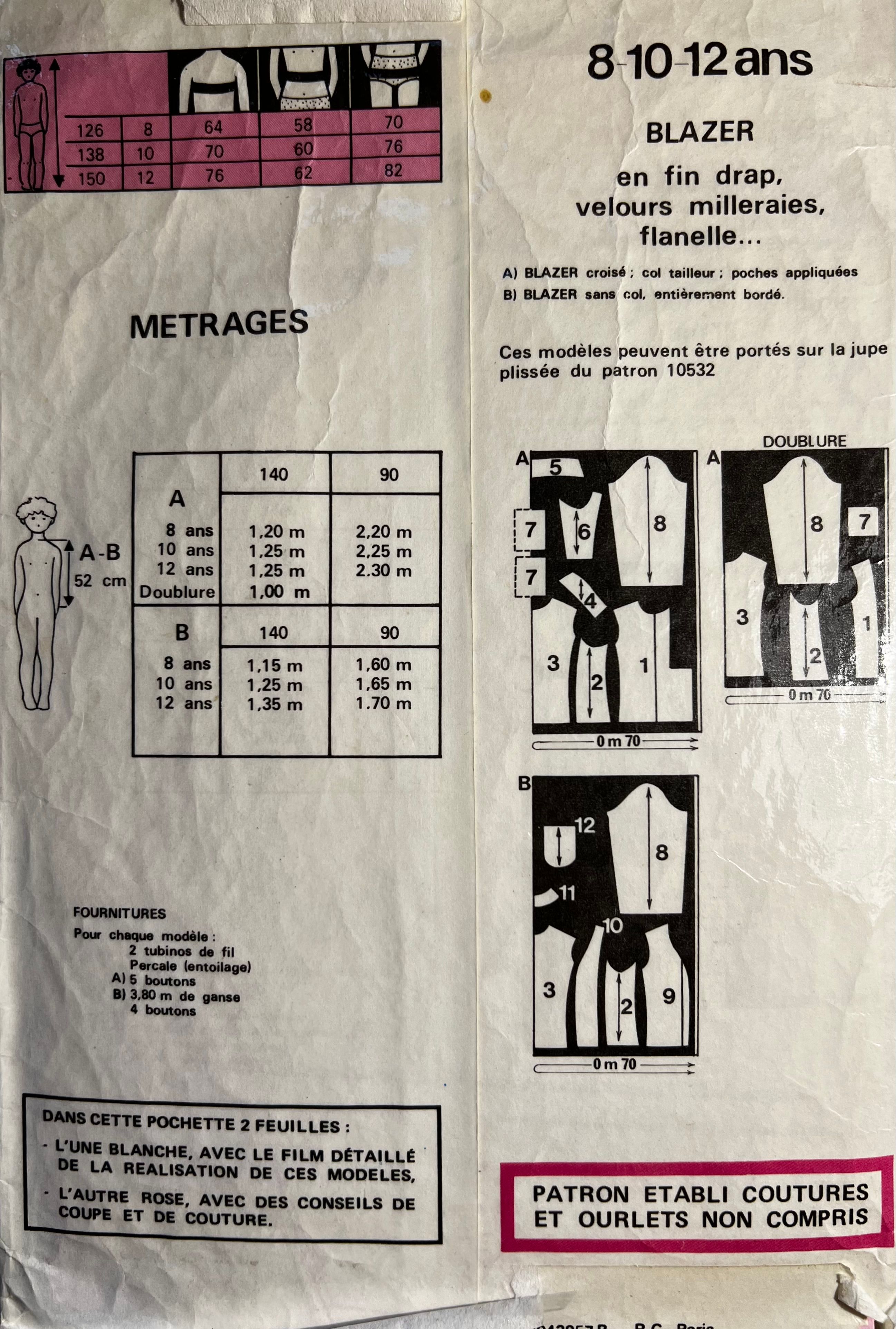 Verso de la pochette