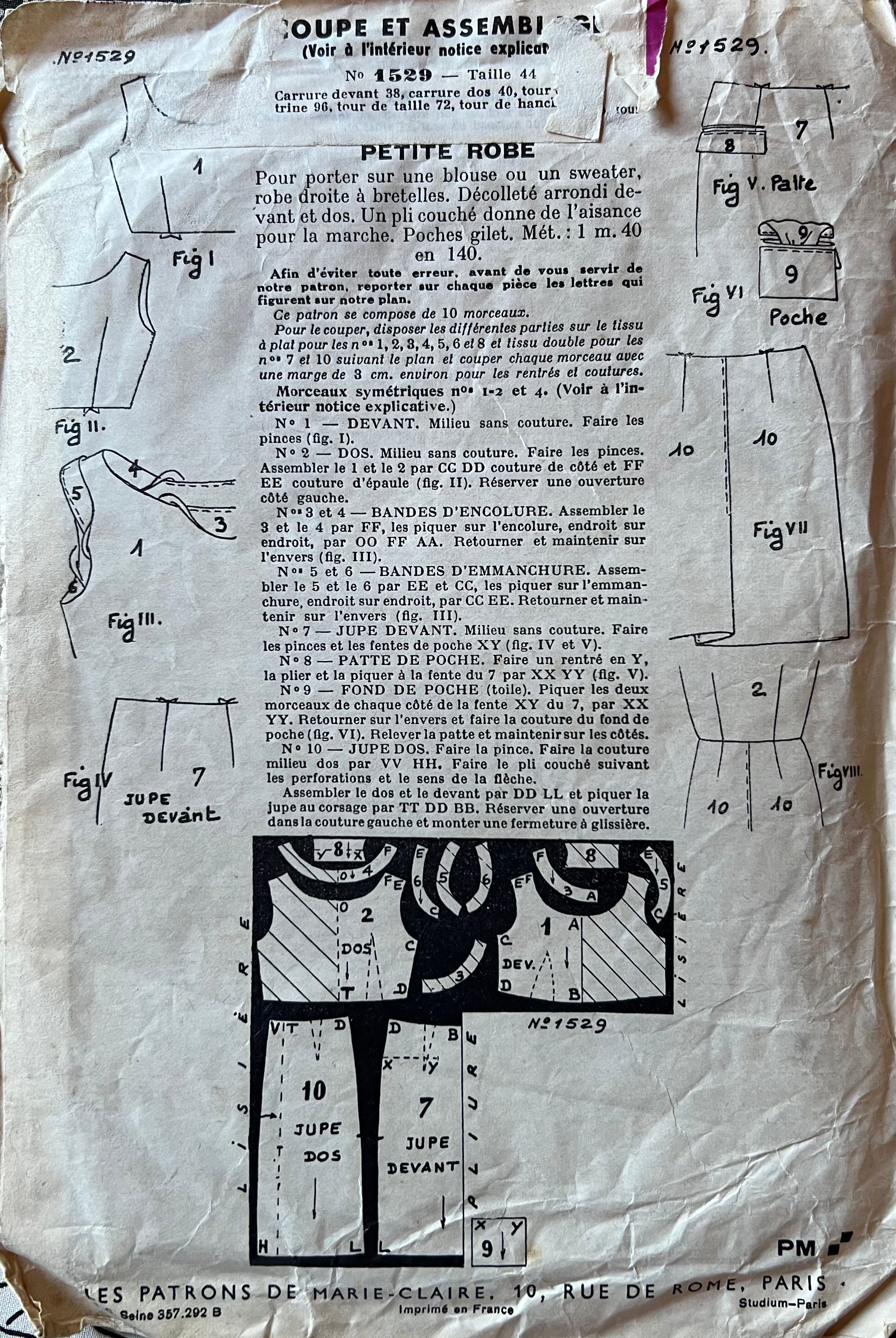 Verso de la pochette