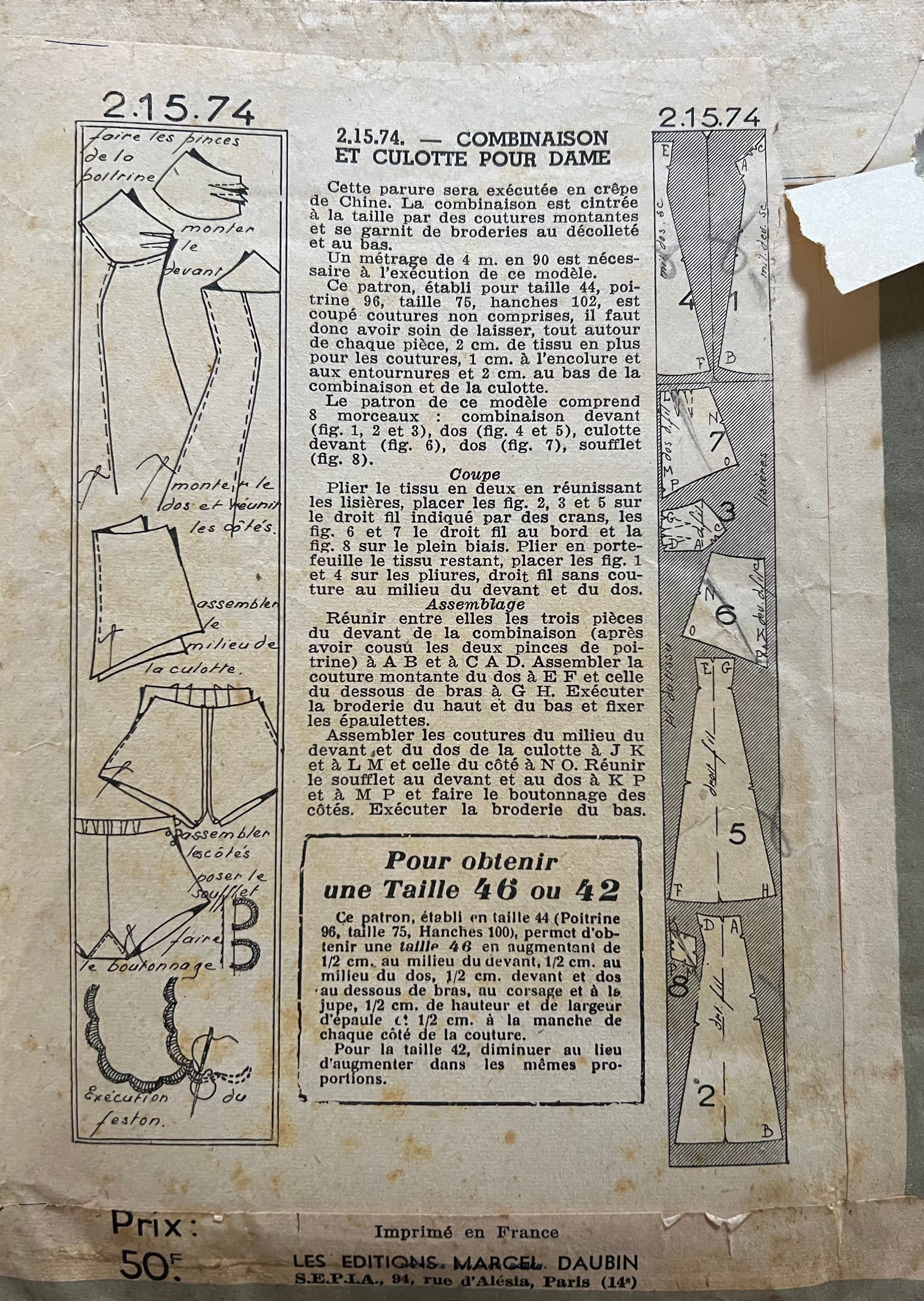Verso de la pochette