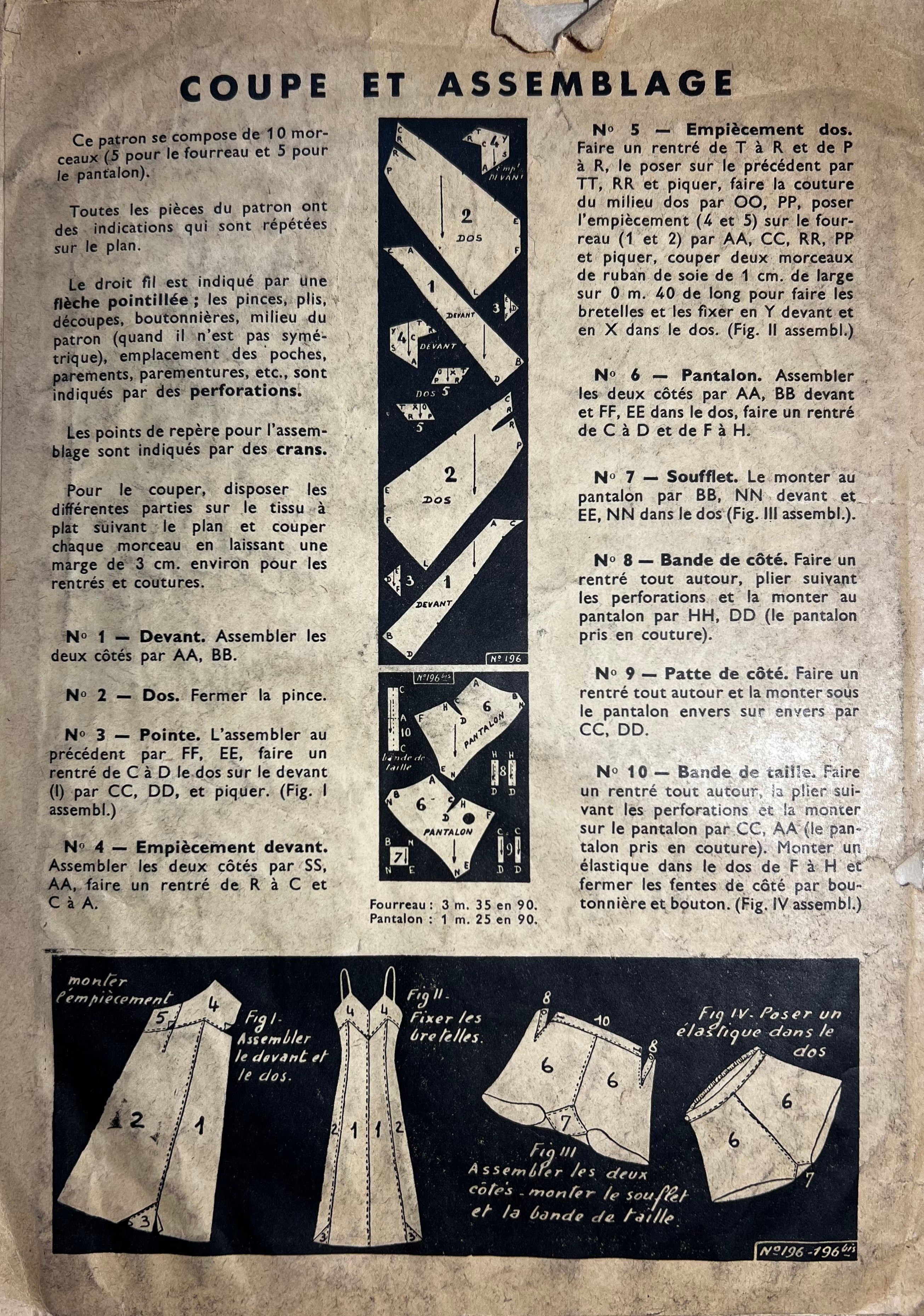 Verso de la pochette