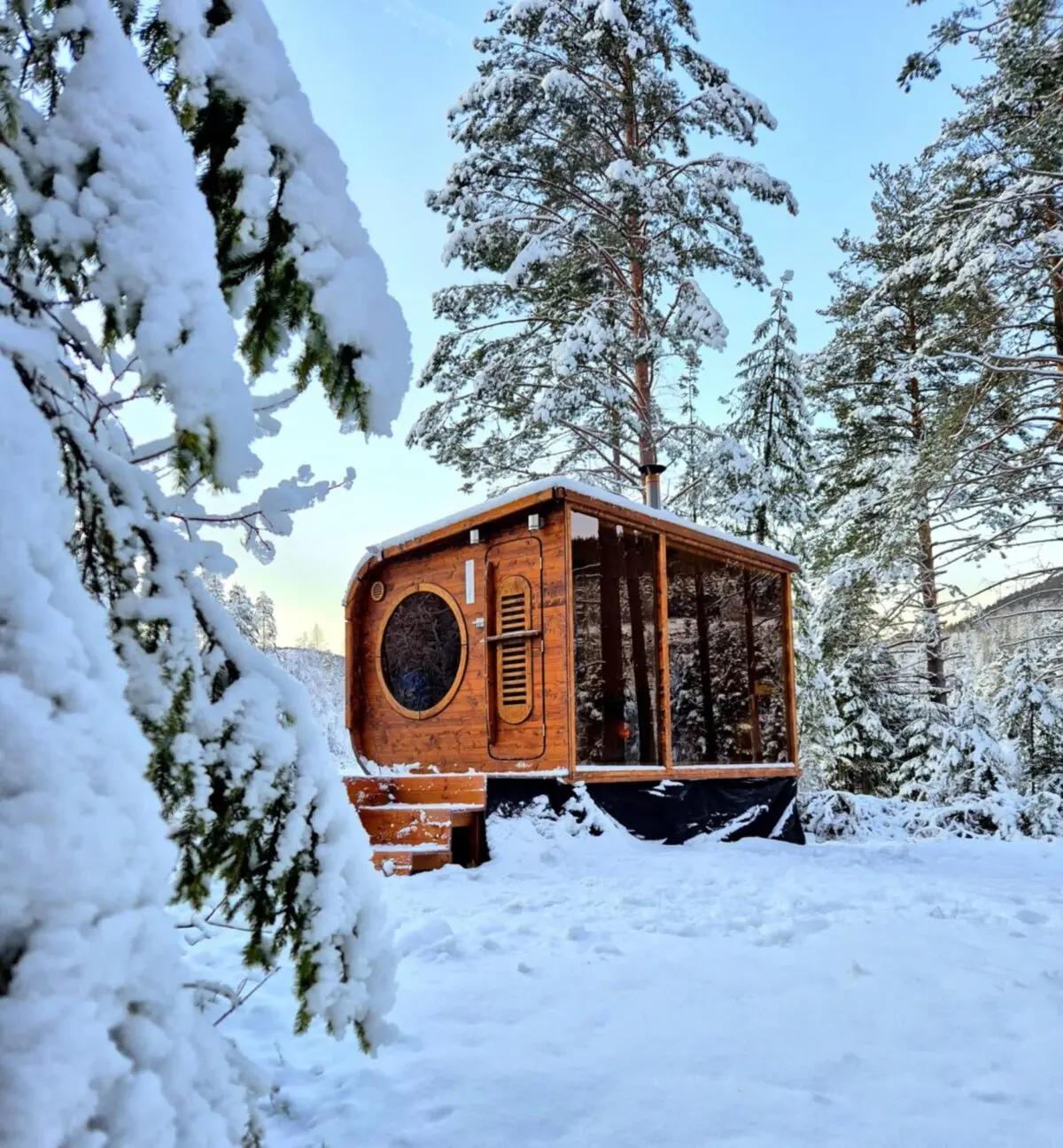 Saghølen Badeplass Sauna