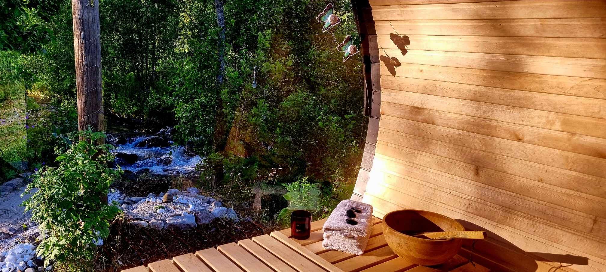 Sauna ved Tysla