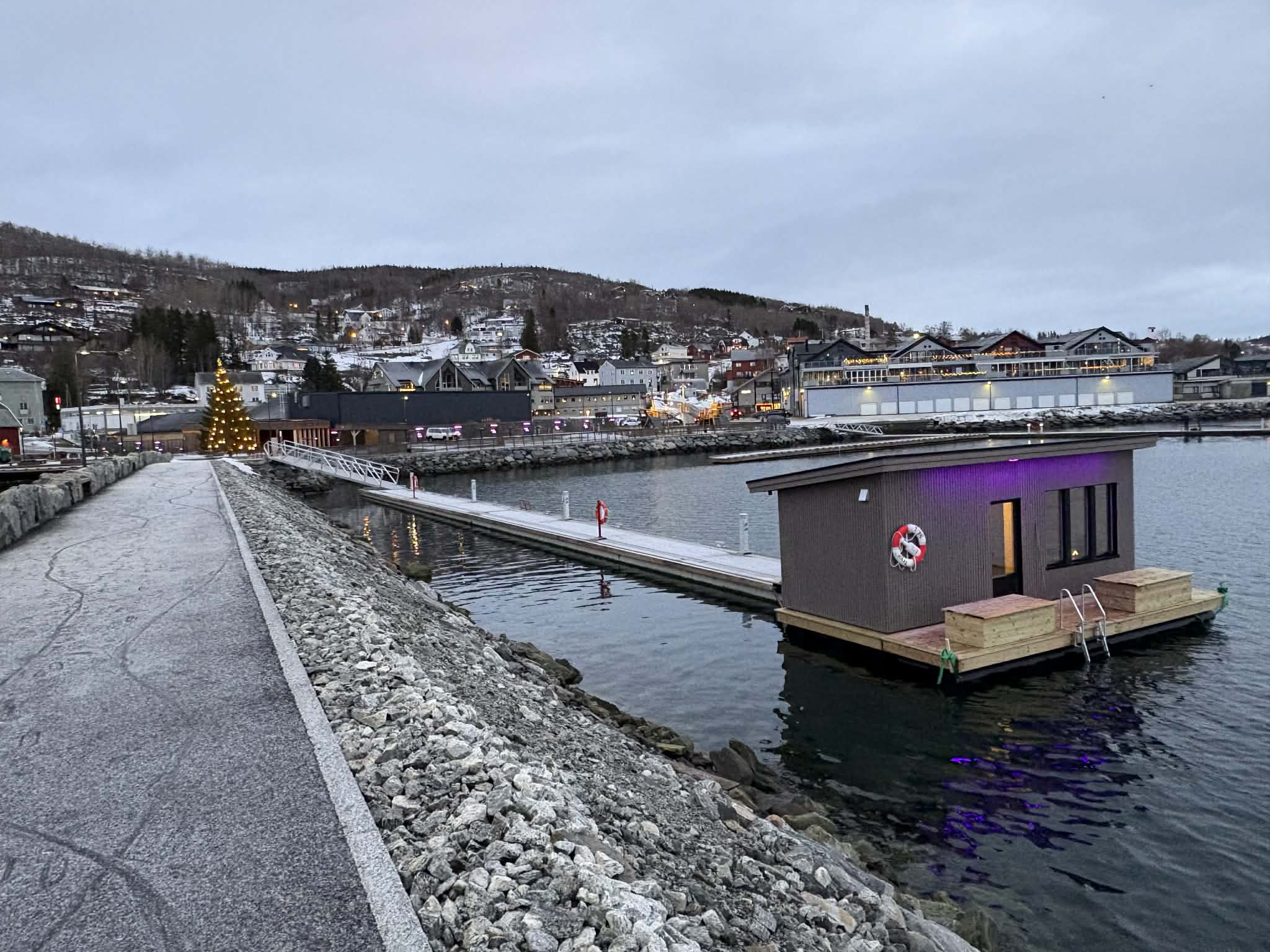 Sagfjorden Lodge Havbadstue