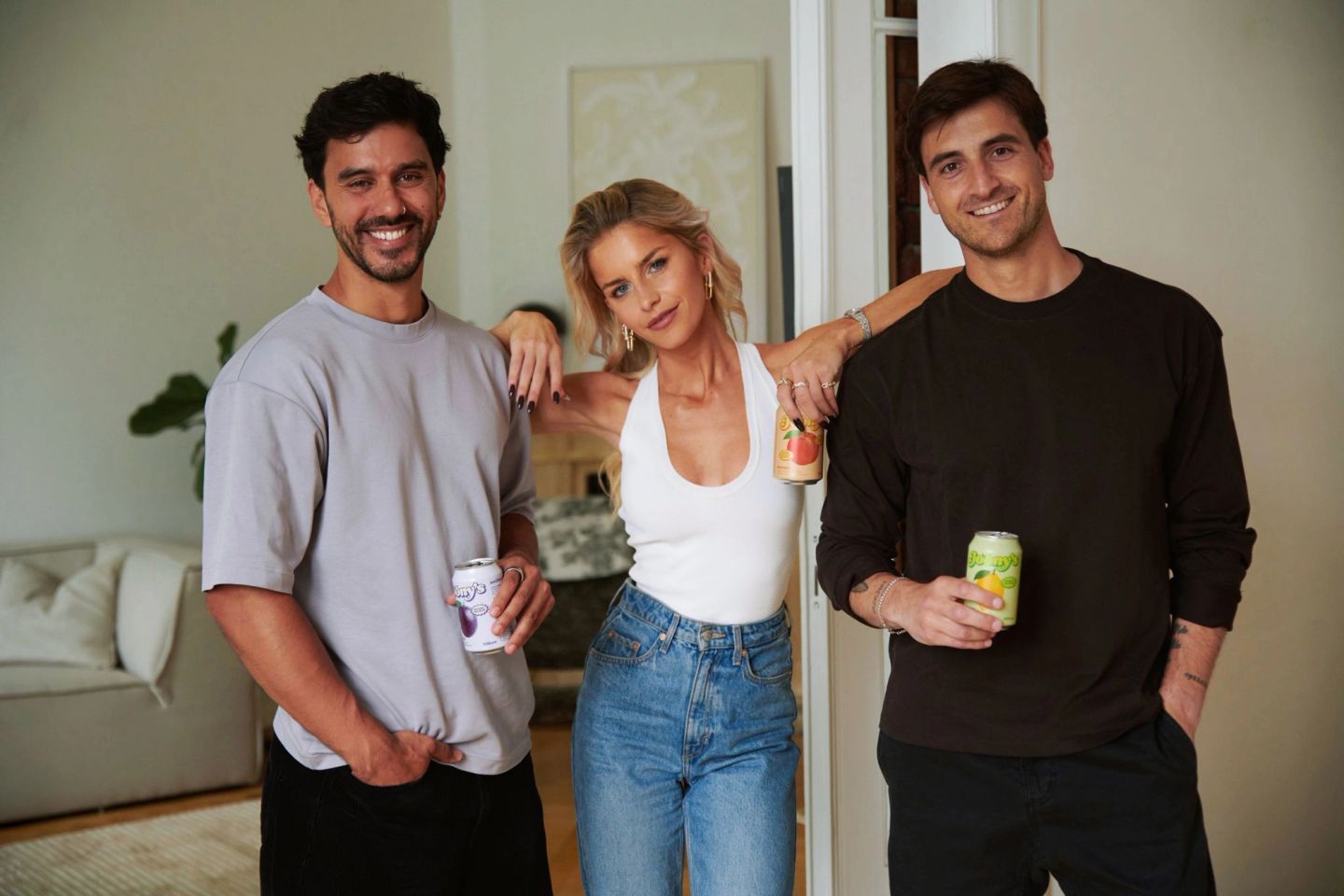 Caro Daur backs Joony's Natural Soda