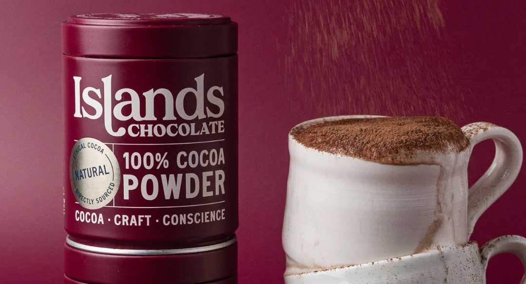 Islands Chocolate launches a single-estate 100% cocoa powder