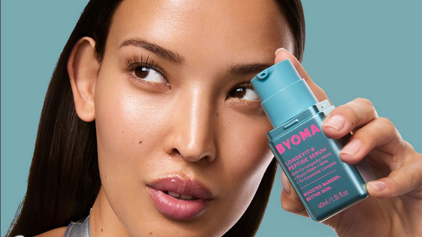 Byoma steps into skin longevity with its Longevit-8 peptide serum