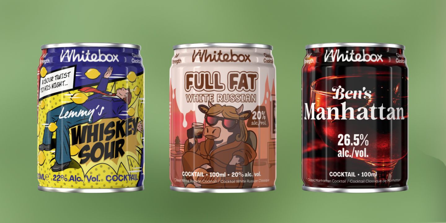 Whitebox adds three new classics to its cocktail range