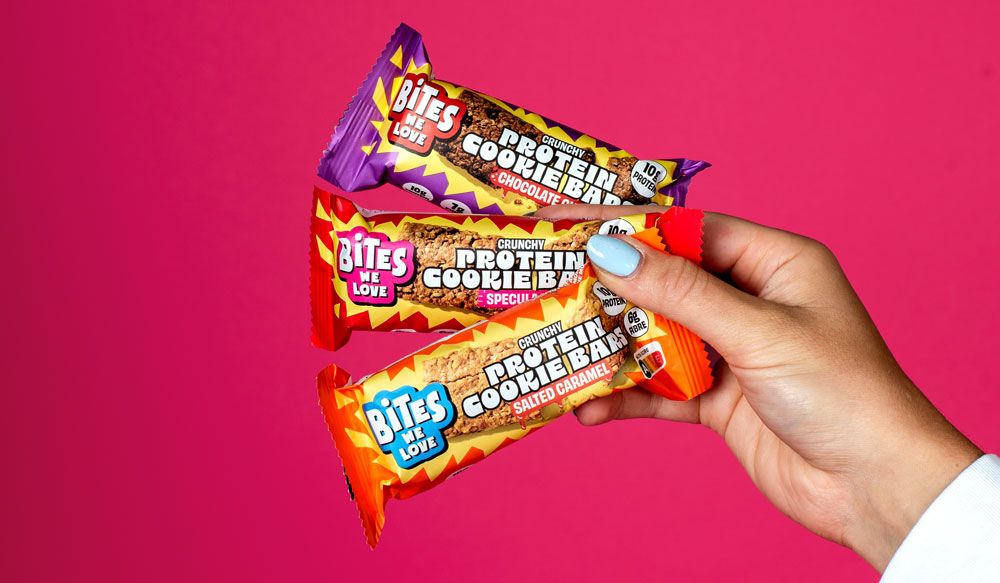BitesWeLove adds crunchy protein cookies to its better-for-you range