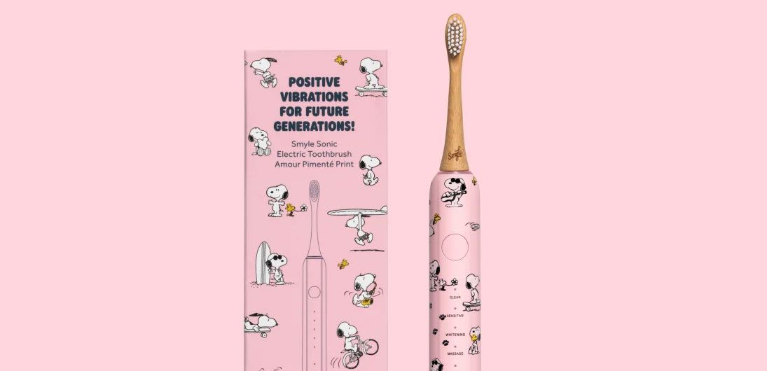Smyle adds a Snoopy edition to its electric toothbrush range