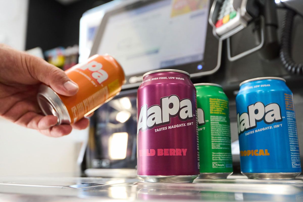 Soft drink brand Aapa debuts in Asda and WH Smith