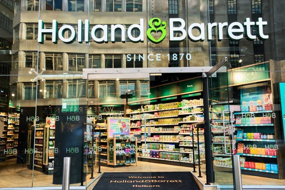Holland & Barrett hits £981m in revenue and is reshaping its shelves around fast-growth wellness brands