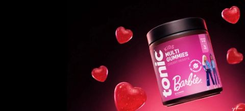 Tonic teams up with Mattel on character-led kids' vitamins