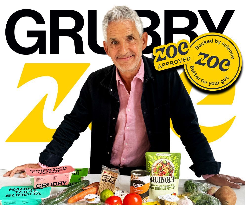 Grubby teams up with Tim Spector and ZOE on gut-friendly recipes