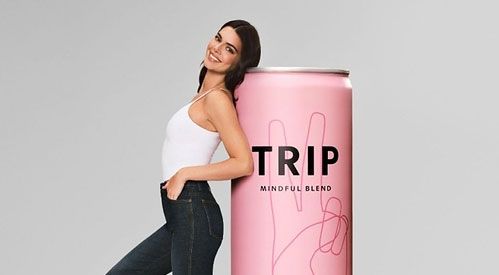 Kendall Jenner becomes global ambassador for calming drinks brand TRIP