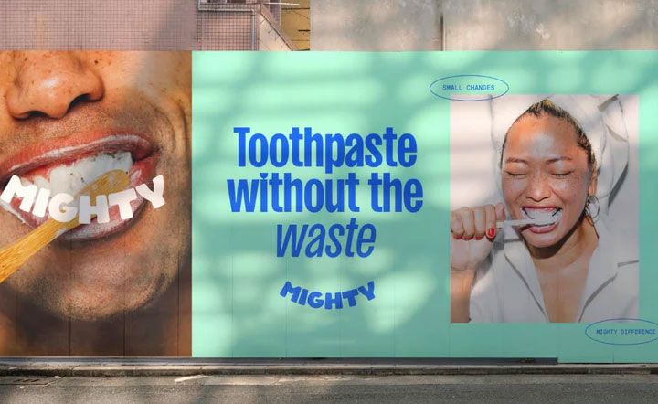 Mighty lands refillable toothpaste in 450 Boots stores