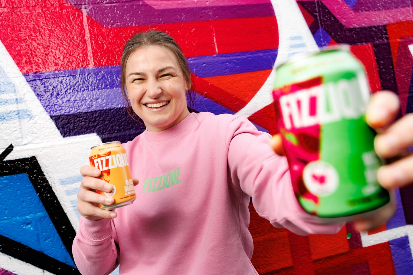 SiSú and Katie Taylor launch Fizzique, a better-for-you soda brand