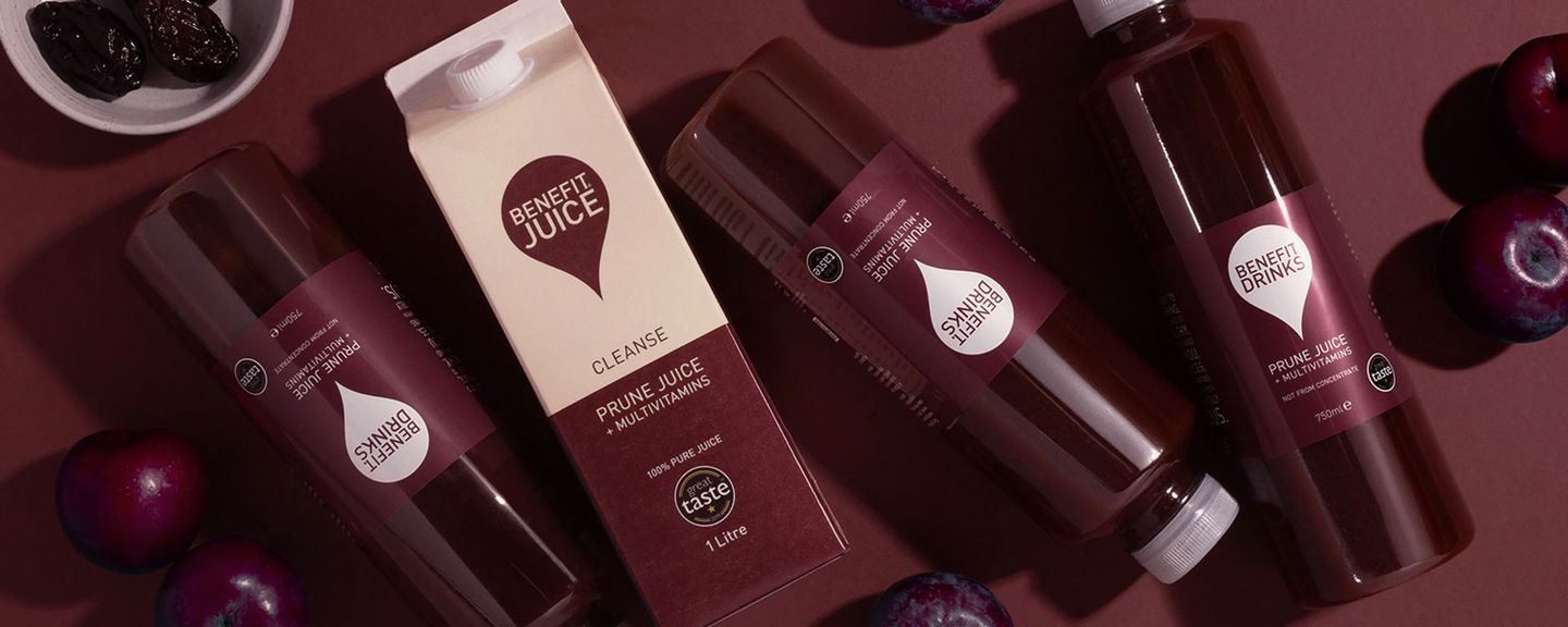 Benefit Juice relaunches its core range with added fibre and vitamin D