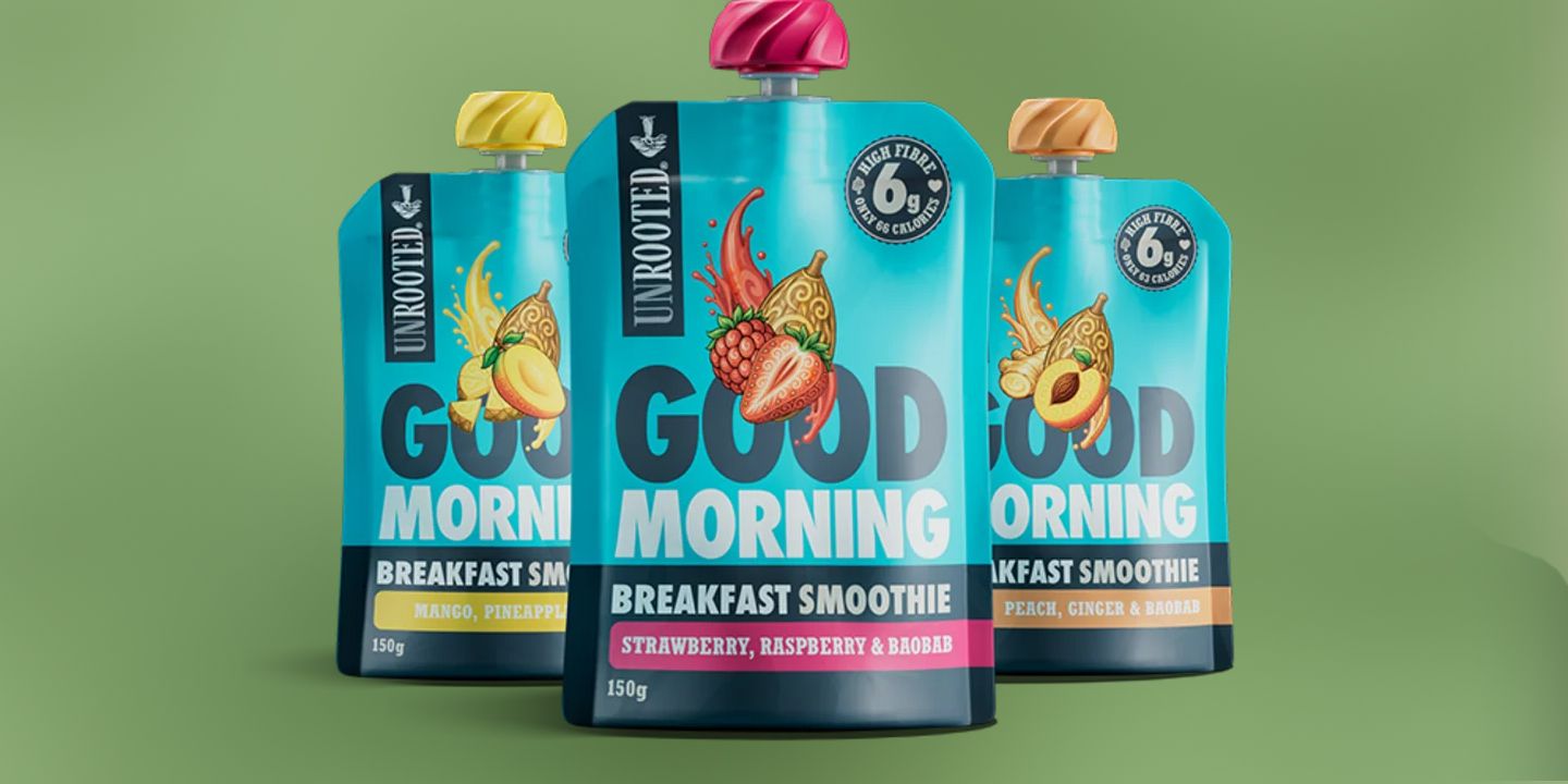 UNROOTED moves into breakfast with high-fibre smoothies