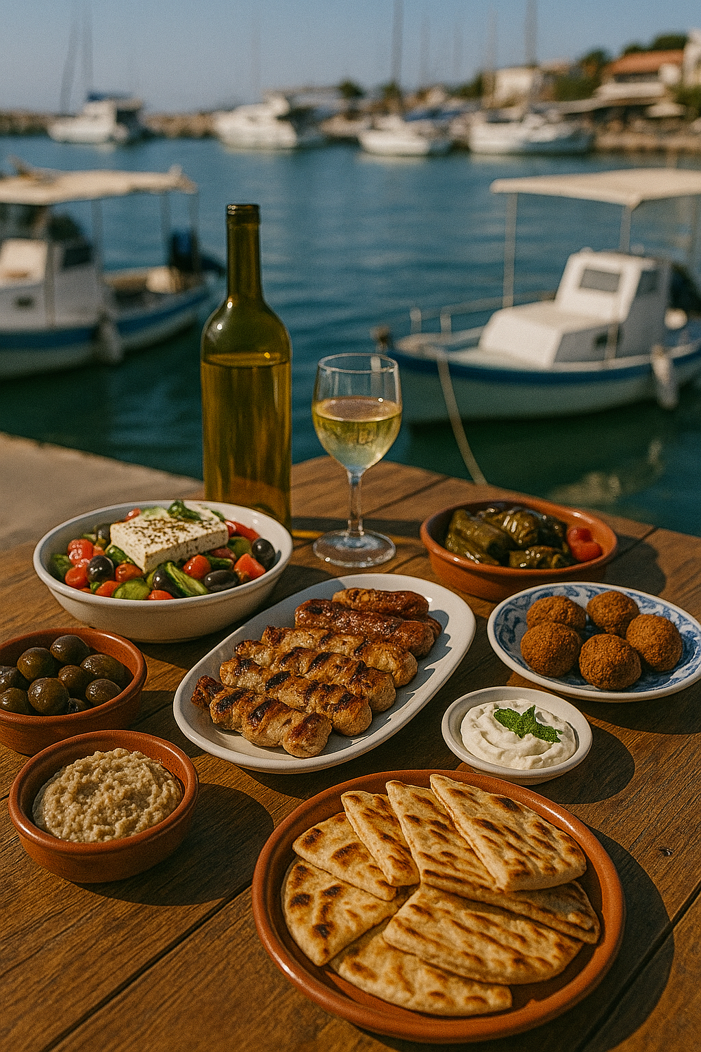 Captivating scene from the meze map — six stops where cyprus melts on your tongue