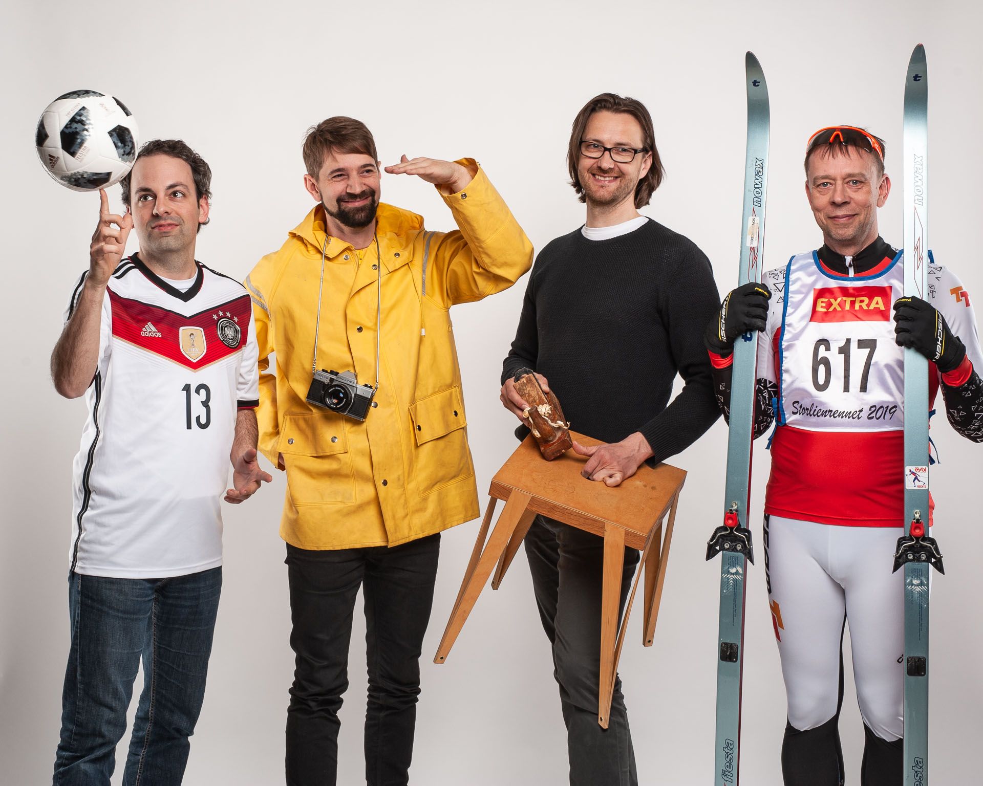 IGNIS Fire Design Consulting: Team in one image. From left to right: M. Klippel, J. Schmid, N. Werther, A. Just