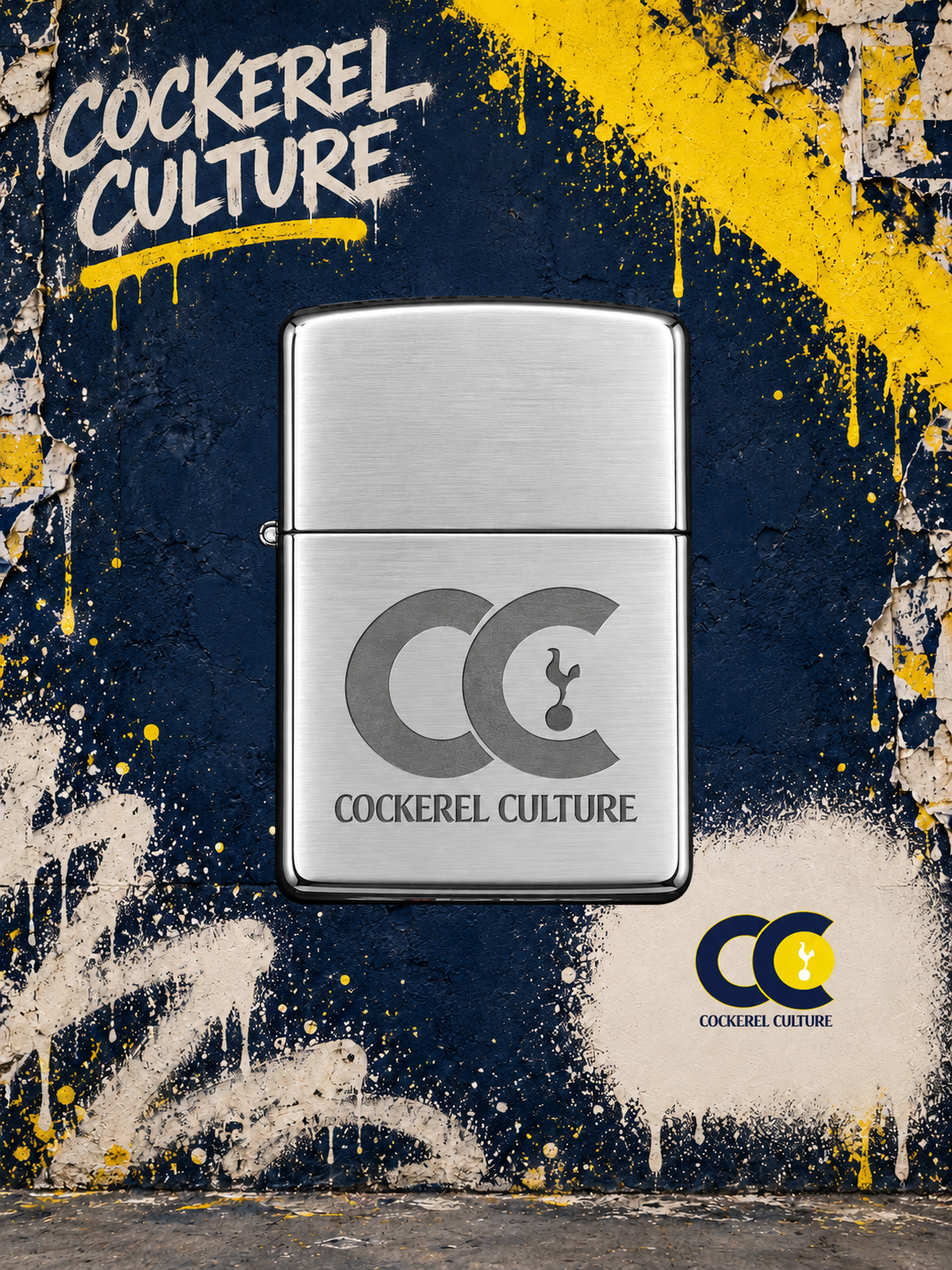Zippo Engraved CC Logo