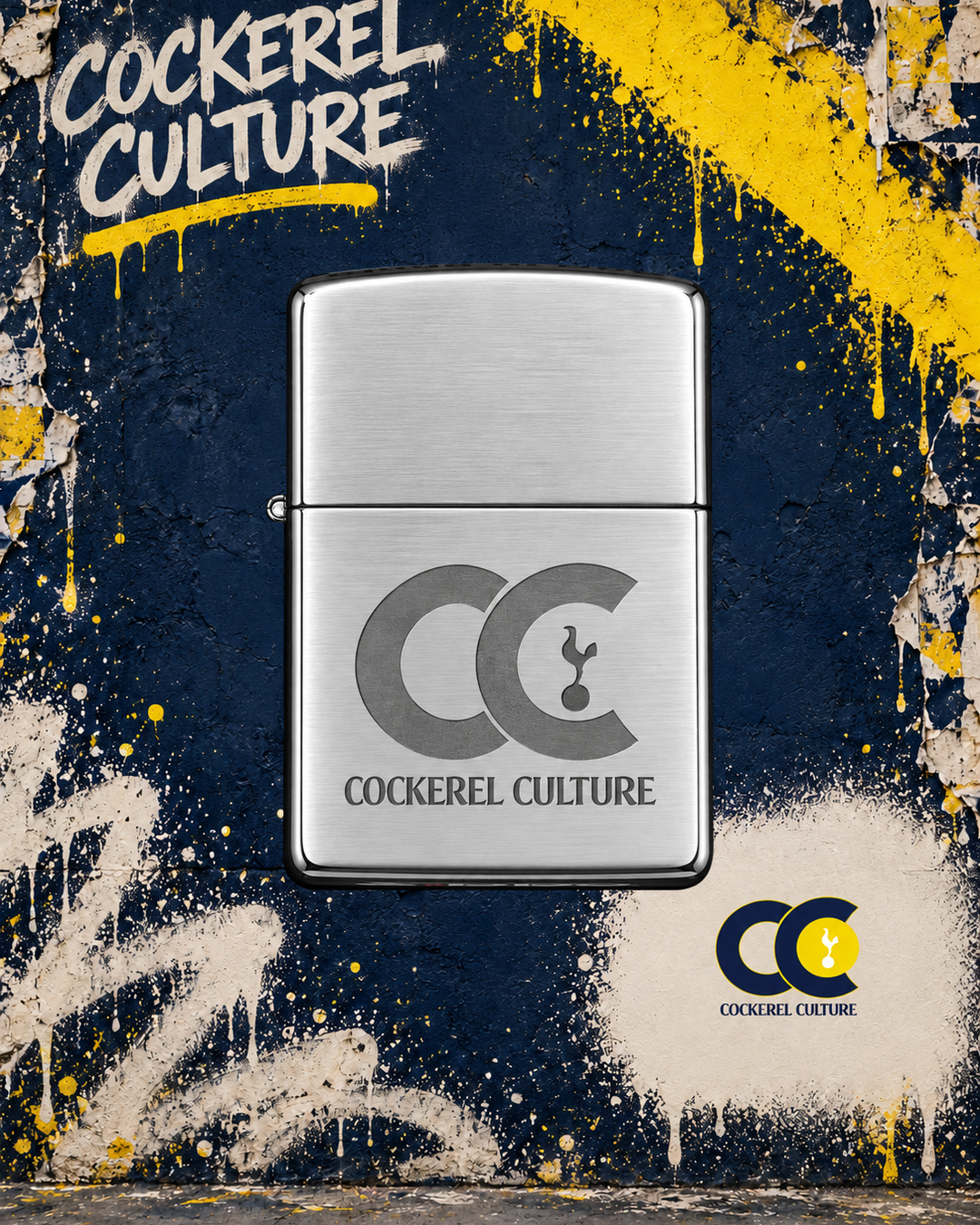 Zippo Engraved CC Logo