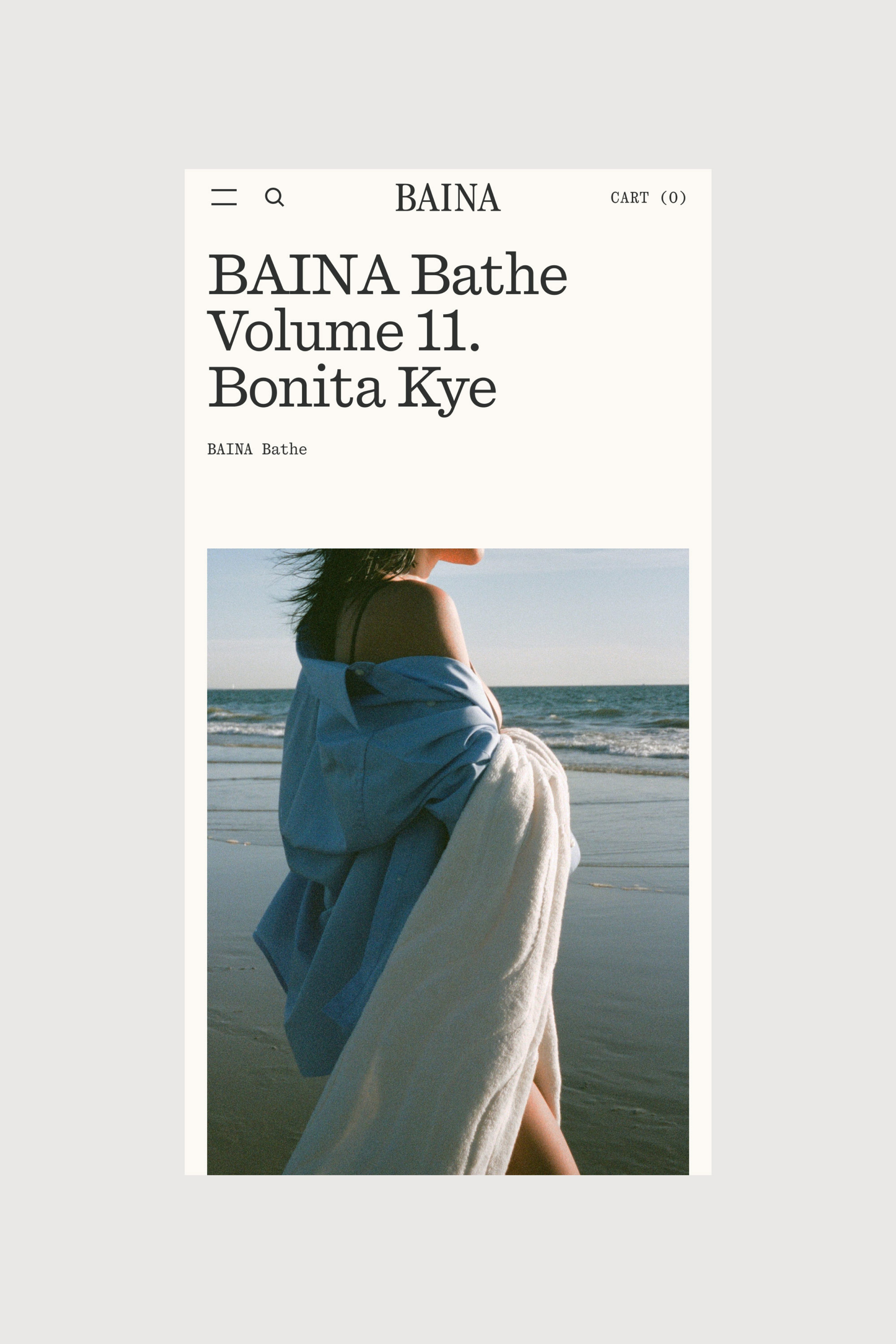 BAINA Bathe
