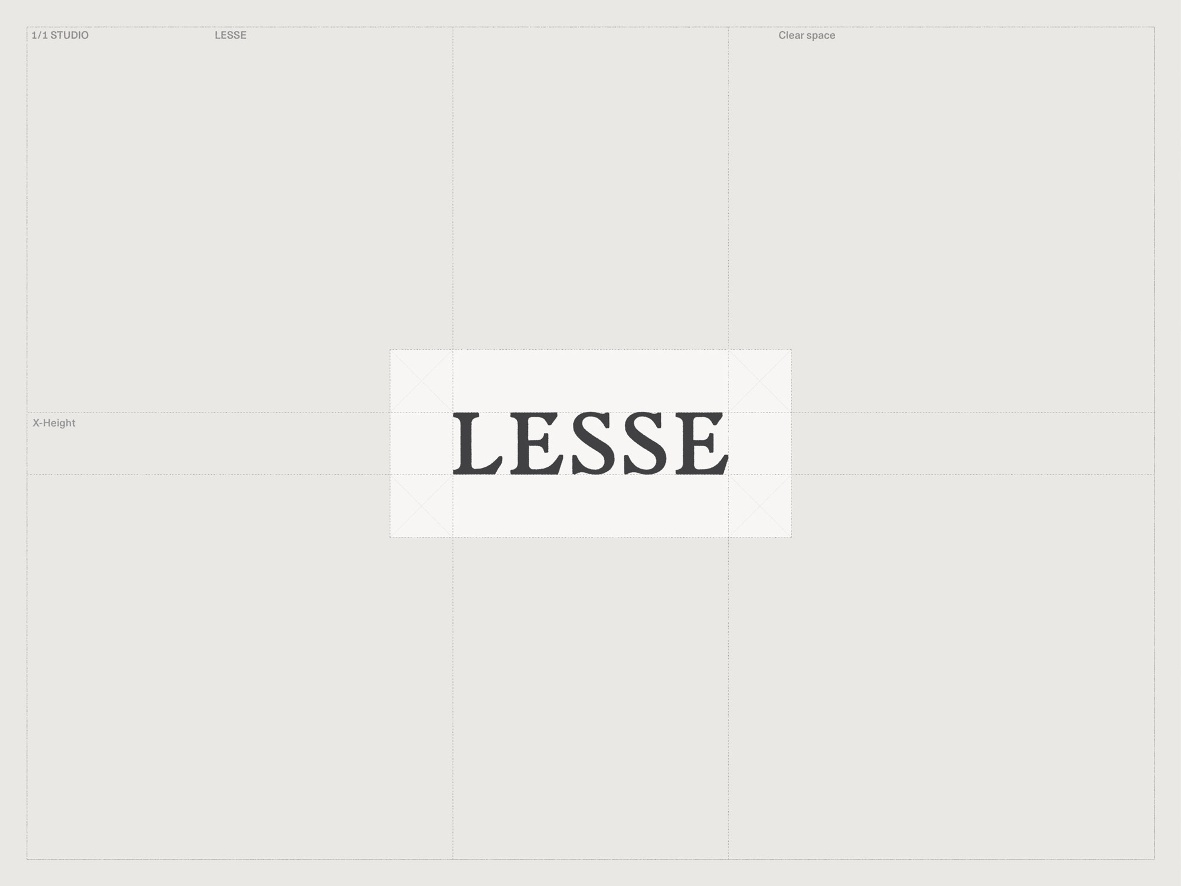 Logotype Clearspace