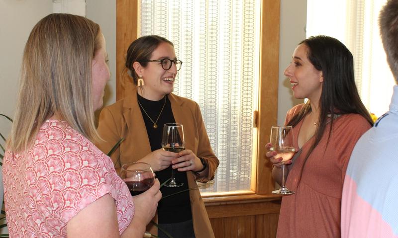 Young professionals network at Jacksonville Regional Economic Development Corporation’s Investor Appreciation Event. 