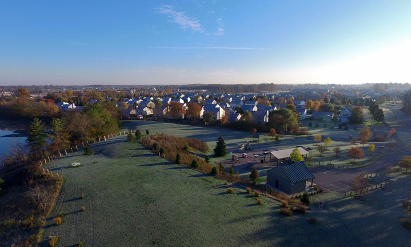 Westfield Homes Aerial View (Photo Credit: Life in Indy)