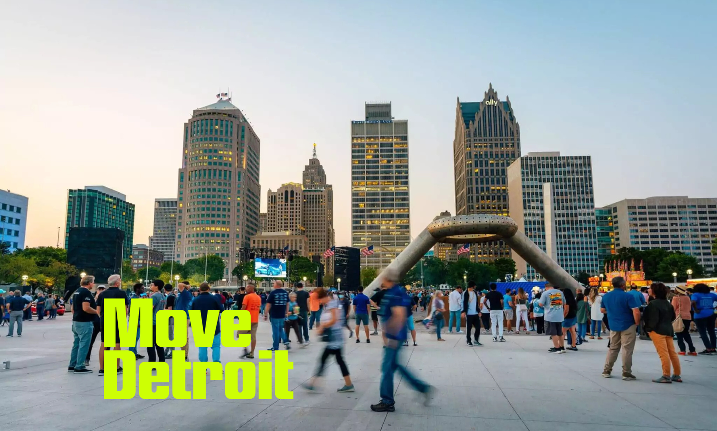 The Detroit Skyline (Photo Credit: Michigan Growth Office)