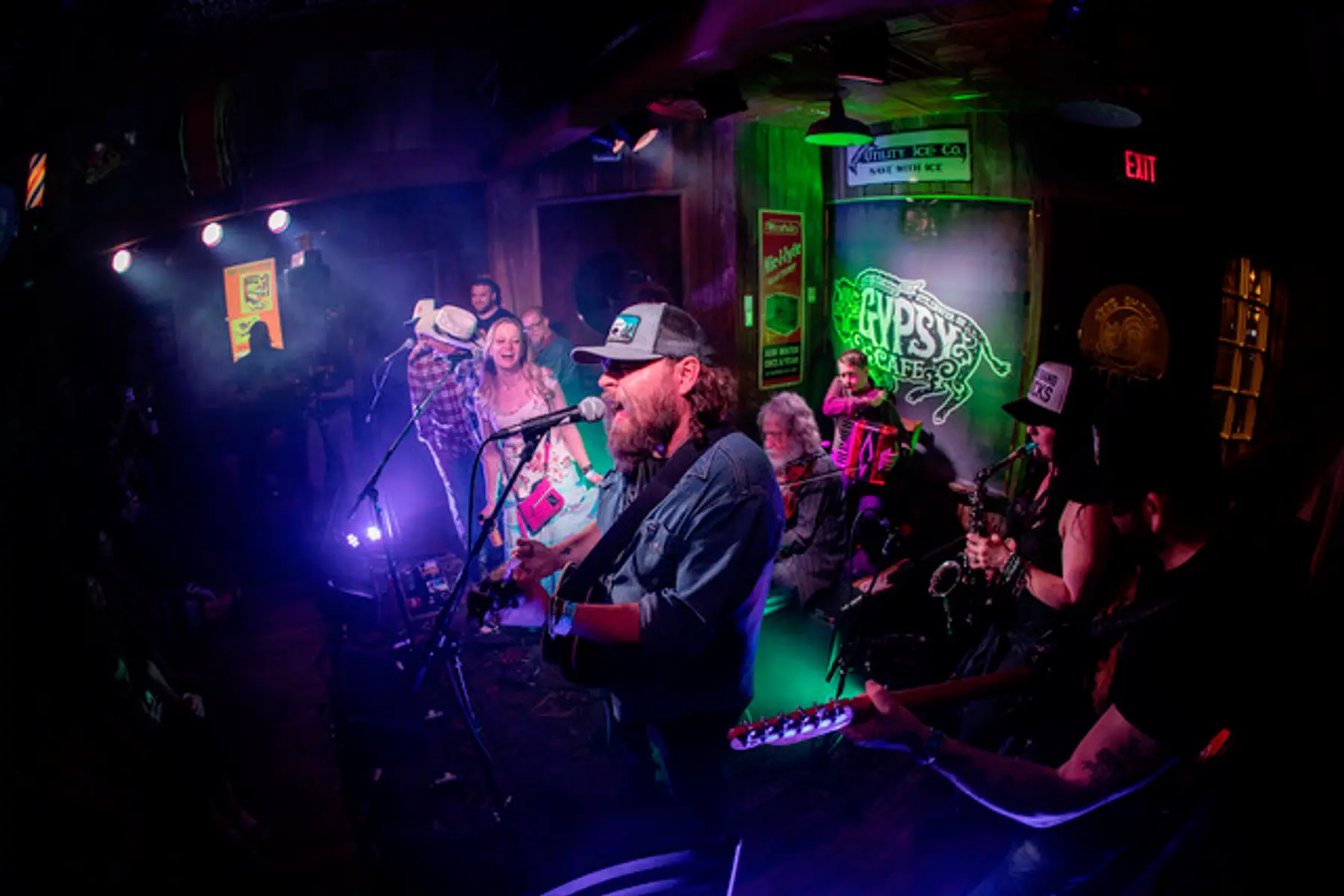Chad Sullins delights Red Dirt music fans during a performance at Gypsy Cafe Music Festival