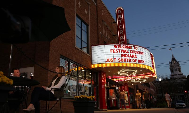Art Craft Theater in Downtown Franklin, Indiana (Credit: Festival Country)