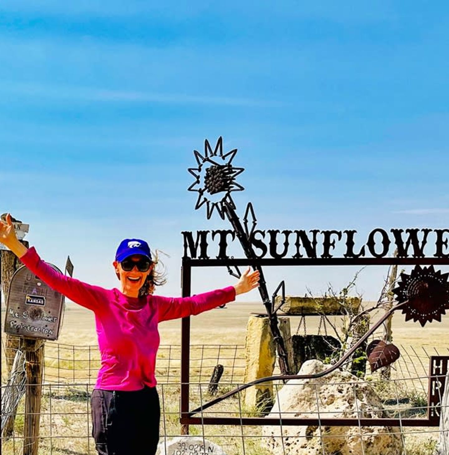 Celebrating Mt. Sunflower (Credit: Travel KS)