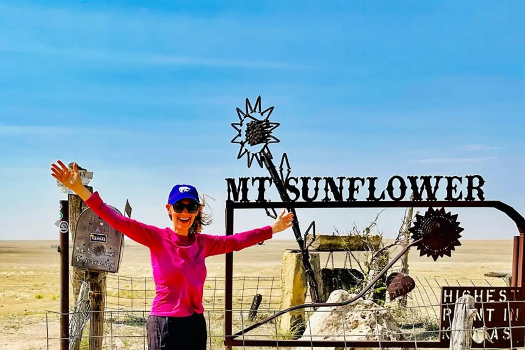 Celebrating Mt. Sunflower (Credit: Travel KS)