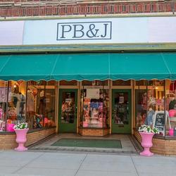 PB&J Boutique is one of downtown Salina's locally owned shops, offering clothing, gifts, and accessories. (Image Credit: Discover Salina)