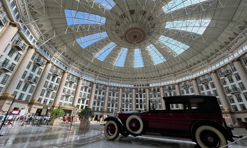 The inside of the West Baden Hotel in French Lick, Indiana, will surely take your breath away.