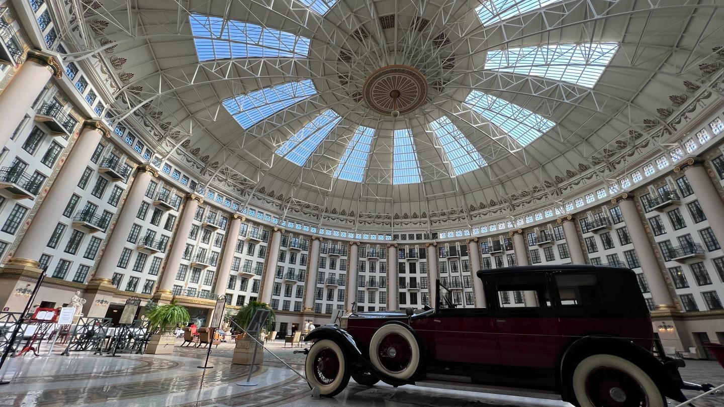 The inside of the West Baden Hotel in French Lick, Indiana, will surely take your breath away.