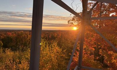 Peak color weekend during fall in the county (Credit to Visit Oconto County Facebook Page)