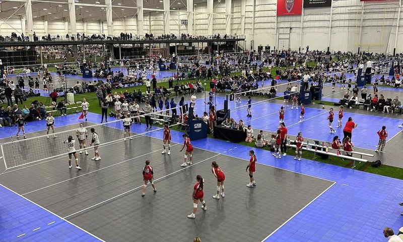 Weekend volleyball event Crossroads MLK Classic at Grand Park Sports Campus in Westfield (Credit: Grand Park Sports)
