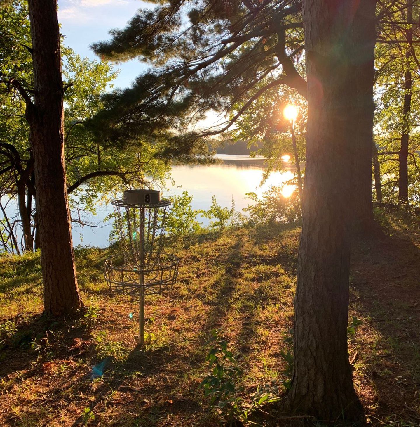 Vulture Pines Disc Golf Course on Lake Pittsfield