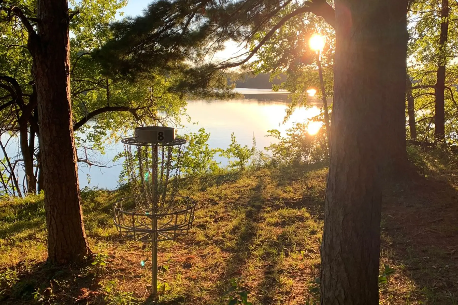 Vulture Pines Disc Golf Course on Lake Pittsfield