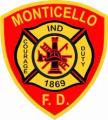 Monticello Indiana Fire Department Logo