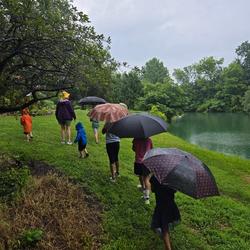 Fun at Avon Gardens Even on a Rainy Day