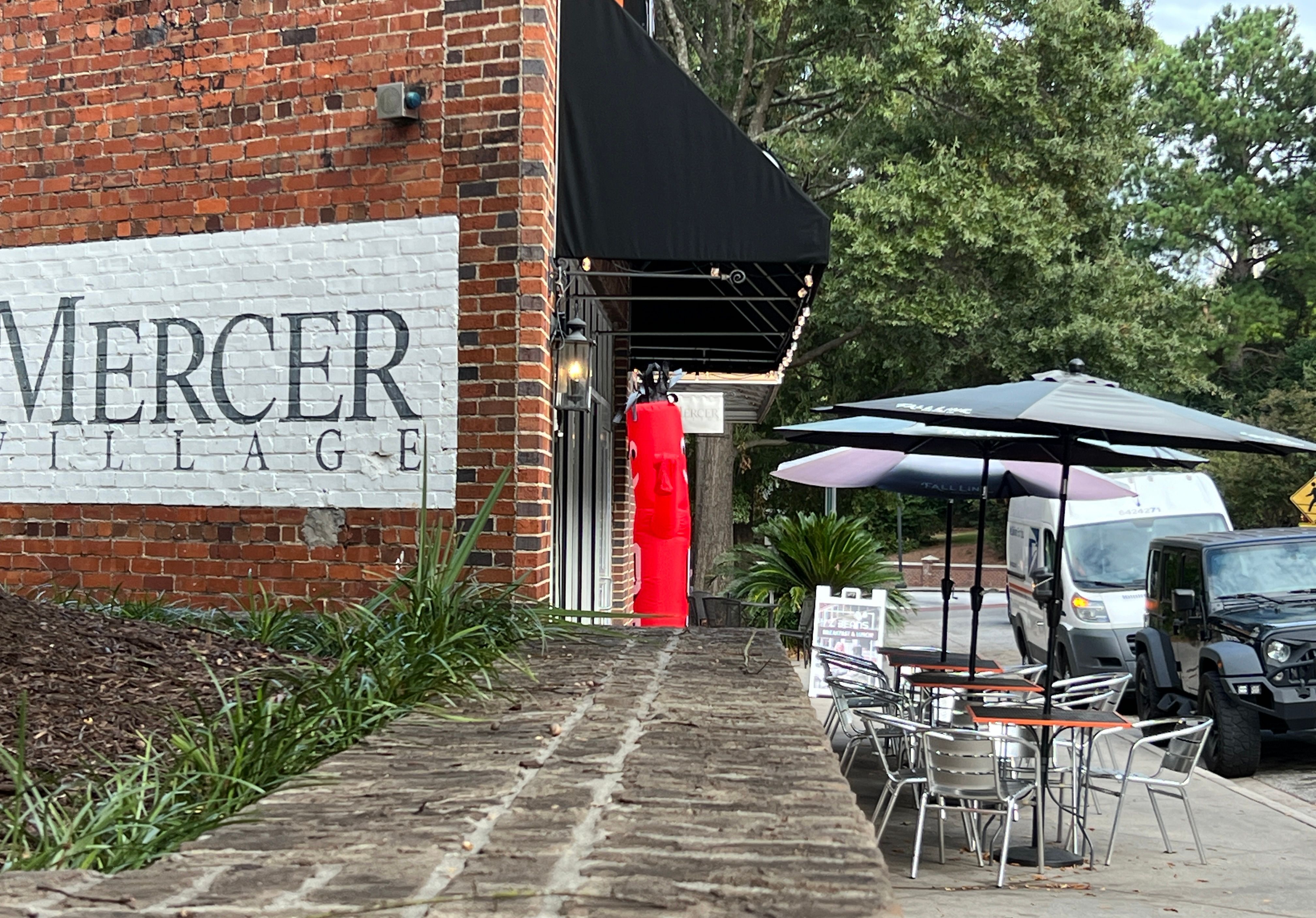 Just steps from campus, Mercer Village has become part of Heather’s growing routine - a place to unwind and get to know the community.