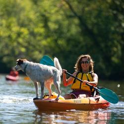 Enjoy kayaking along 67 miles of river in Berrien County (Credit: Discover Southwest Michigan)