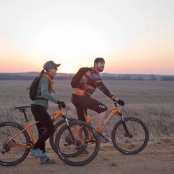 Gravel Cycling in Lincoln County, Kansas