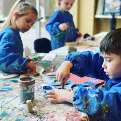 even the kids are artists!