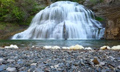 Ithaca is home to over 100 waterfalls located within 10 minutes of downtown, including Robert H. Treman State Park.
