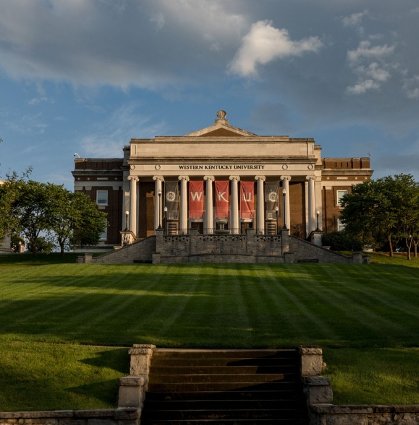 Western Kentucky University at golden hour (Credit: Western Kentucky University)